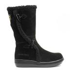 Rocket Dog Black Suede Slope Long Boots for Women