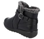 Cushion Walk Warm Lined Ankle Boots for Women