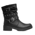 Lilley Meredith Women's Black Calf Boots - Size 6