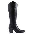 Chic Women’s Cowboy Boots with Chunky Heel