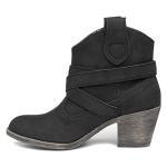 Rocket Dog Ladies Black Satire Ankle Boots
