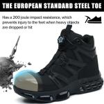 Lightweight Steel Toe Air Cushion Work Boots