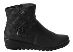 Cushion Walk Women's Casual Zip-Up Ankle Boots