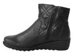 Cushion Walk Women's Casual Zip-Up Ankle Boots