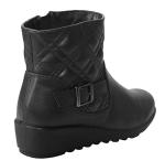 Cushion Walk Women's Casual Zip-Up Ankle Boots