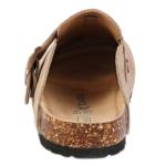 Zandrix Women's Suede Clog Sandals with Buckle