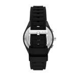 Armani Exchange Men's Black Nylon Chronograph Watch