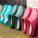 Women's Black Slip-On Garden Clogs - Size 6