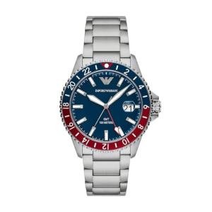 Emporio Armani Men's Stainless Steel GMT Watch