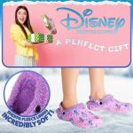 Disney Stitch Fleece-Lined Women's Clogs with Charms