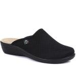 Fly Flot Wide-Fit Black Anatomic Clogs Size 6