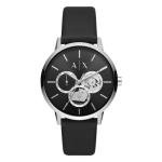 Armani Exchange Men's Black Stainless Steel Watch