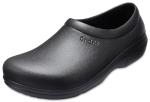 Black Crocs Unisex Slip-On Work Sandals