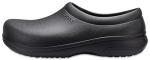 Black Crocs Unisex Slip-On Work Sandals