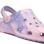 Pink Marble EVA Clog for Women - Size 4