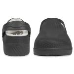 Women's Black Fleece-Lined Dockray Clogs - 6.5