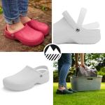 Lakeland Active Women's Allonby Garden Clogs - White