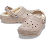 Crocs Classic Lined Clog in Mushroom Bone