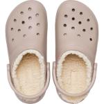 Crocs Classic Lined Clog in Mushroom Bone
