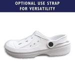 Ladies' Essential White Clogs