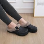 Fur Lined Waterproof Winter Slippers for Women