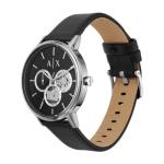 Armani Exchange Men's Black Stainless Steel Watch