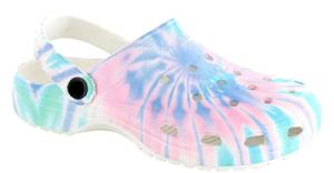 Ella Women's Lightweight Tie Dye Clogs