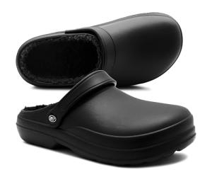 Warm Fleece Lined Waterproof Clogs for Women