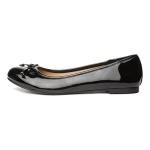 Lilley Gerri Black Patent Ballerina Shoes Size 6
