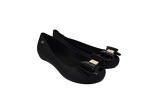 IVACHY Women's Bow Detail Jelly Ballet Flats