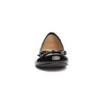 Lilley Gerri Black Patent Ballerina Shoes Size 6
