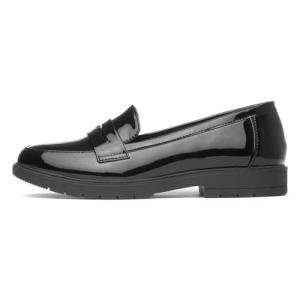 Lilley Annie Black Patent Loafers for Women