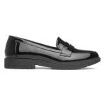 Lilley Annie Black Patent Loafers for Women