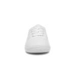 Red Fish Tai Women's White Lace-Up Canvas Sneakers