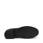 Chic Black Vintage Lace-Up Oxford Shoes for Women
