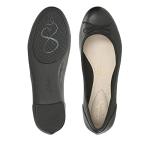 Clarks Women's Black Ballet Flats, Size 7 UK