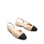 DREAM PAIRS Women's Slingback Ballet Flats in Nude