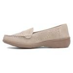 Beige Casual Loafer for Women - Size 5 UK