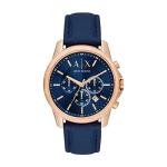 Men's Armani Exchange Chronograph Watch - Rose Gold