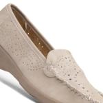 Beige Casual Loafer for Women - Size 5 UK