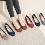 Cute Wide Width Bow Ballet Flats for Women