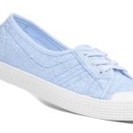 Lilley Phoebe Women's Floral Blue Canvas Size 6
