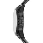 Armani Exchange Men's Watch, Black Stainless Steel