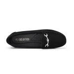 Women’s Black Suede Slip-On Loafers