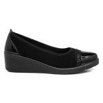 Softlites Diana Women’s Black Wedge Shoe, Size 6