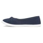 Lilley Pearl Women's Navy Slip-On Canvas Shoe