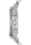 Armani Exchange Men's Chronograph Watch, Silver Stainless Steel