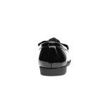Lilley Anita Black Patent Loafers with Bow