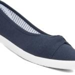 Lilley Pearl Women's Navy Slip-On Canvas Shoe