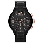 Armani Exchange Men's Black Stainless Steel Watch